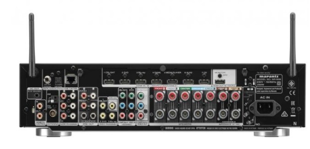 Marantz NR1608 Dolby Atmos AV-Empfänger Anschlüsse