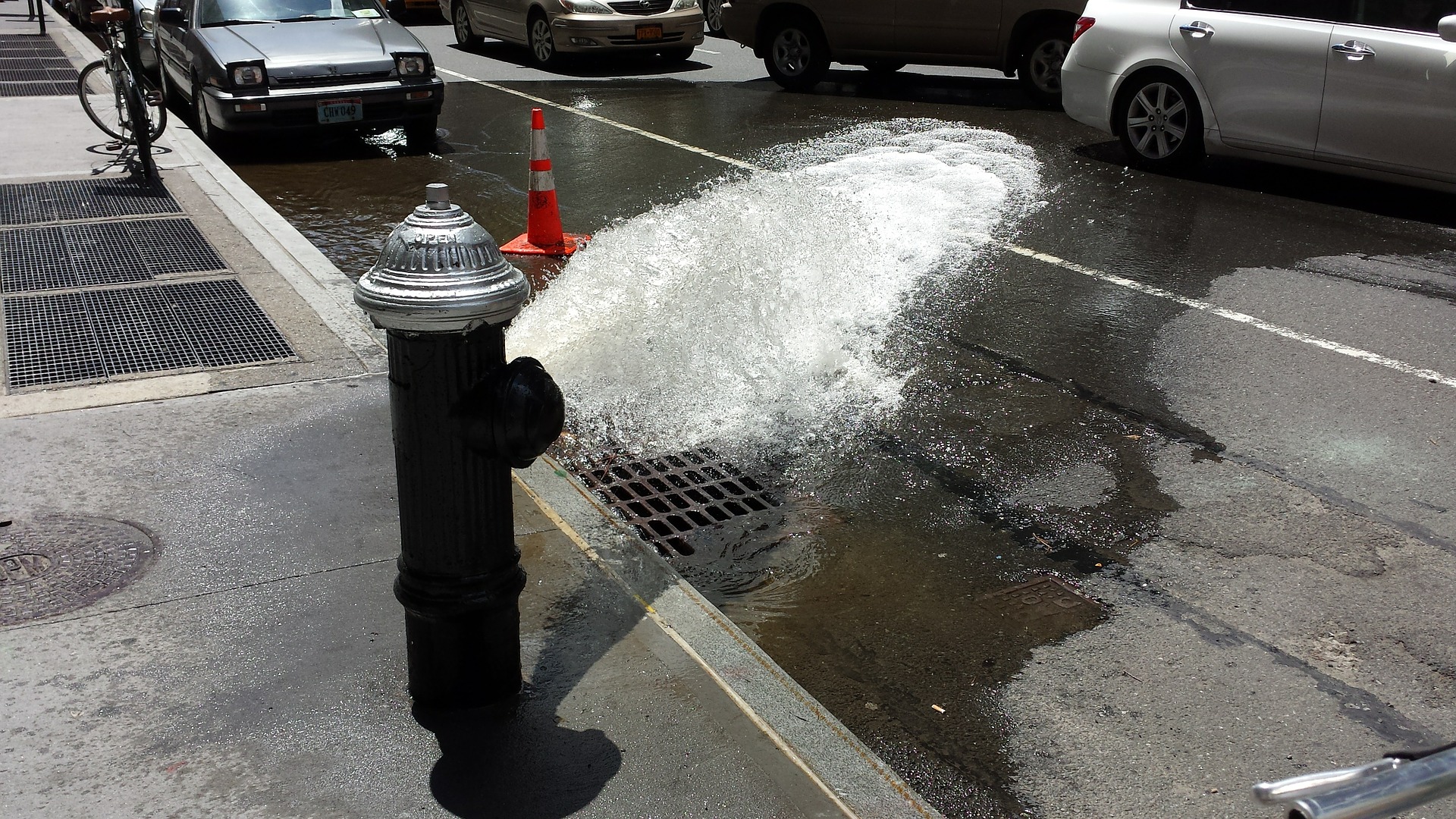 Wasserhydrant in New York City